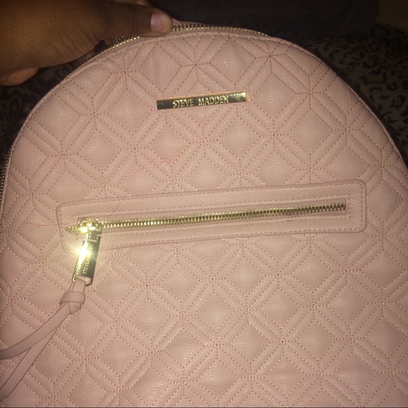 STEVE MADDEN DUSTY PINK BACKPACK main image 4